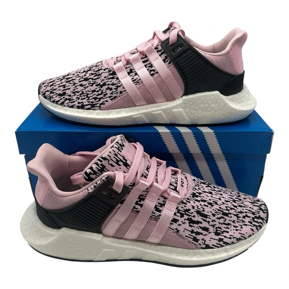 Adidas Originals Equipment EQT Support 93/17 Shoes Mens Sz 9 Wonder Pink Sneaker